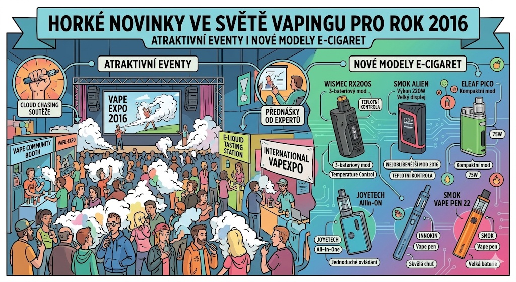 Horké novinky a eventy 2016